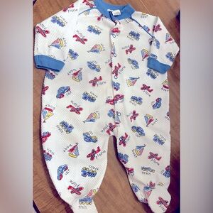 Vintage baby boy sleeper